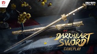 Legendary Darkheart Sword Gameplay  Garena Call of Duty Mobile [upl. by Siraf302]