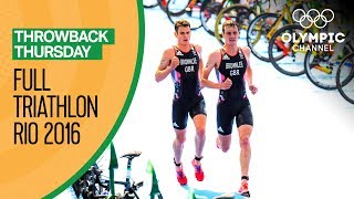 FULL Mens Triathlon  Rio 2016 Replay  Throwback Thursday [upl. by Singh]