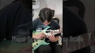 Major Scale And Minor Scale Tapping [upl. by Aisiat]