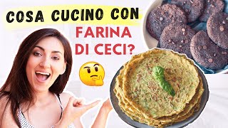 Prendi la FARINA DI CECI e fai queste 3 RICETTE SENZA UOVA 😮 [upl. by Tani390]