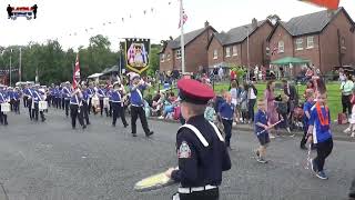 Derrylee Flute Band  Co Armagh 12th July Return 2022 [upl. by Hamal749]