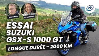 Suzuki GSX S1000GT  Essai longue durée en duo 2022 [upl. by Yona299]