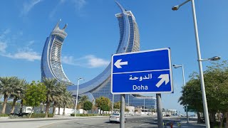 Crescent Tower in Lusail Doha Qatar [upl. by Campball723]