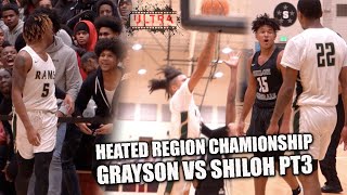 Grayson vs Shiloh HEATED REGION CHAMPIONSHIP BROUGHT THE WHOLE CITY OUT  FULL GAME HIGHLIGHTS [upl. by Bill428]