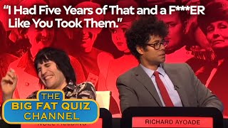 Richard Ayoade DOESNT Hold Back Over Workplace Bullying  Big Fat Quiz [upl. by Ataner]