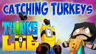 THE GREAT TURKEY HUNT  Thinks Lab Minecraft Mods Minecraft Roleplay [upl. by Irtemed181]