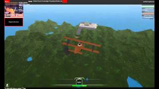 roblox biplane dogfight video [upl. by Adnohsat165]