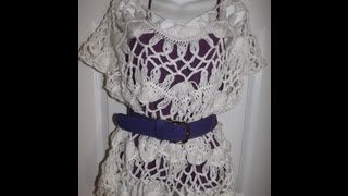 Hairpin Lace Summer Blouse Part 3 [upl. by Mages]