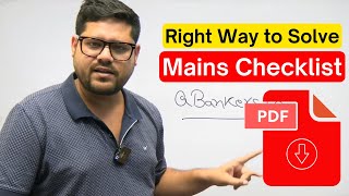 Ultimate Guide to Reasoning Mains Checklist  Timing amp Strategies  Ankush Lamba  Brain Box [upl. by Ellatsyrc]