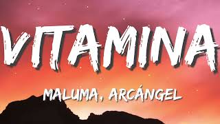 Vitamina  Maluma Ft Arcangel Letra [upl. by Freed]