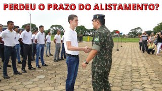 O que fazer quando perde o prazo para se alistar para serviço Militar Obrigatório [upl. by Erine]