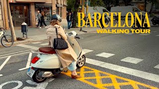 Barcelona Spain Walking Tour 4K [upl. by Nayb]