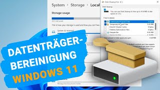 Windows 11 Speicheroptimierung Tipps und Tricks zur effektiven Festplattenbereinigung 🧹💡 [upl. by Aymik]