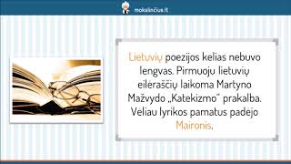 Judita Vaičiūnaitė – Istorinė tema eilėraščiuose  Mokslinčiuslt  Tavo mokytojas telefone [upl. by Annahsal]