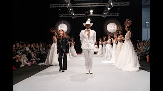 DESFILE DEIVER LUENGO ATELIER 1001 BODAS 2023 [upl. by Noam333]