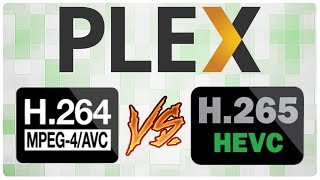 H264 VS H265  Plex Transcoding Performance [upl. by Tannen]