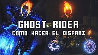 DISFRAZ DE GHOST RIDER  COMO HACERLO PARA ESTE HALLOWEEN 2020 [upl. by Notgnirra]