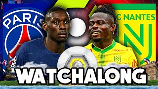 PSG 00 FC Nnates • Ligue 1 Uber Eats LIVE WATCH ALONG PSGLOSC [upl. by Darice]