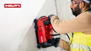 OUT NOW  Hilti Wall Chaser DCH 150SL [upl. by Ecirtaemed]