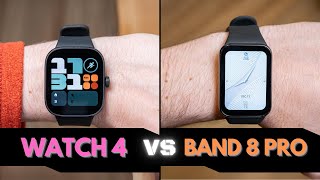 ELIGE BIEN ✅ Redmi Watch 4 vs Xiaomi Smart Band 8 Pro COMPARATIVA en ESPAÑOL [upl. by Connel]