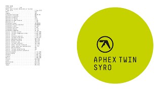 Aphex Twin aisatsana 102 [upl. by Seravaj]