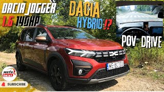 Dacia Jogger Hybrid 16 140HP  Full Review by MOTO Świat 2 [upl. by Aryn944]