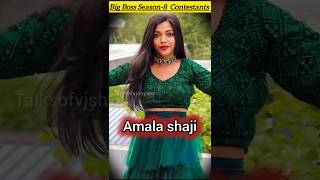 Bigg Boss season 8 contestant biggboss vijaytv vijaysethupathi amalashaji trending viralvideo [upl. by Esme938]