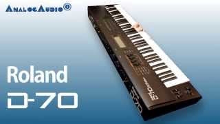 ROLAND D70 Digital Synthesizer 1990  HD DEMO [upl. by Daniala732]