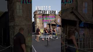 Knott’s Scary Farm 2024 Mazes part 1 👻 [upl. by Ylrad905]