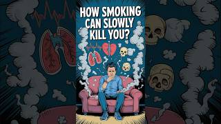 How Smoking Can Slowly Kill You  Healthy Lifestyle Smoking Health Shorts [upl. by Antoinette]