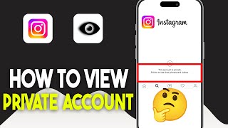 2 Ways to View Private Instagram Accounts 2024 [upl. by Dragone]