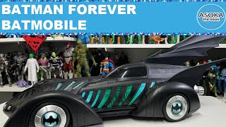 McFarlane Toys DC Multiverse Review Batman Forever Batmobile  Asoka The Geek [upl. by Euqirne]