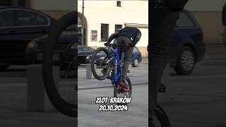 Dobra jazda w Krakowie Wpadaj na zlot mtbstunt mtb wheelie [upl. by Labotsirhc]