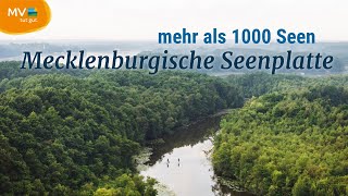 1000 Seen und mehr  Mecklenburgische Seenplatte  MecklenburgVorpommern [upl. by Niatsirhc406]