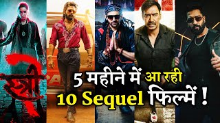 10 Ultra Amazing Upcoming Hindi Sequel Movies Coming Only 5 Months [upl. by Elleirbag]