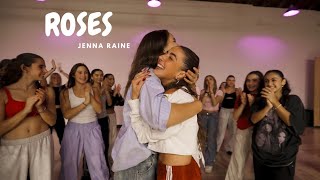 JENNA RAINE surprised my dance class  quotRosesquot  GiaNina choreography [upl. by Ever605]