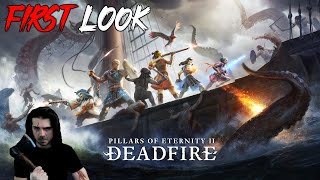 My First Look at Pillars of Eternity II Deadfire Fantastic CRPG [upl. by Aveline]