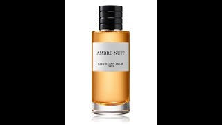 AMBRE NUIT by CHRISTIAN DIOR Fragrance Review [upl. by Ardussi766]