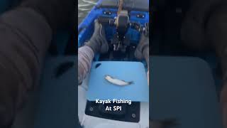 Kayak Fishing at SPI [upl. by Ennoryt114]