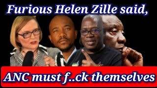 GNU is collapsing Zille emphasized that Ramaphosa or ANC arent incharged [upl. by Rossi]