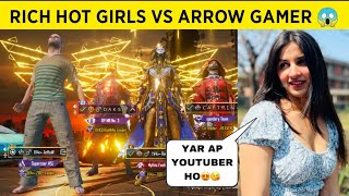 Arrow Gamer vs Random Rich Hot Girl😱 Best Prank Ever Classic High Kills Gameplay BGMI 1 [upl. by Dosh]