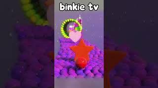 Bowling Ball Journey  Kinetic Sand Shapes Binkie TV [upl. by Alfy324]