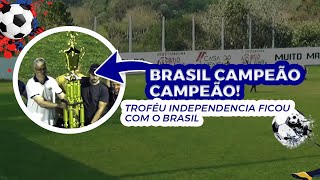 Brasil Bate Argentina no Superclássico 🏆 Troféu Independência [upl. by Nelag]