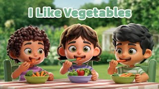 The Secret of Vegetable Power  kids song popular [upl. by Jat]