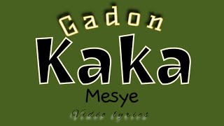 Gadon kaka  DJól santi  official audio [upl. by Hanus]