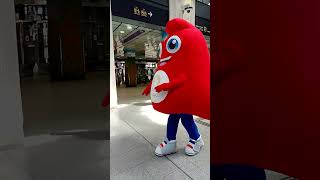 Gare SaintLazare  Mascotte des Jeux Olympiques de Paris 2024 [upl. by Mahda]