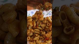 Indian style pasta pasta food cooking recipe pastarecipe indianfood seafood streetfood [upl. by Hovey]