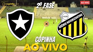 BOTAFOGO X NOVORINZOTINO COPINHA AO VIVO  COPINHA 2024  COPA SÃO PAULO DE FUTEBOL JÚNIOR AO VIVO [upl. by Urbani]