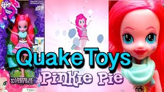 New My Little Pony Equestria Girls Legend of Everfree Pinkie Pie Geo MLP Zapcode QuakeToys [upl. by Xuaeb]