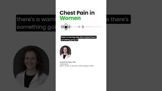 Chest Pain in Women What Does it Mean [upl. by Ahsiekal]